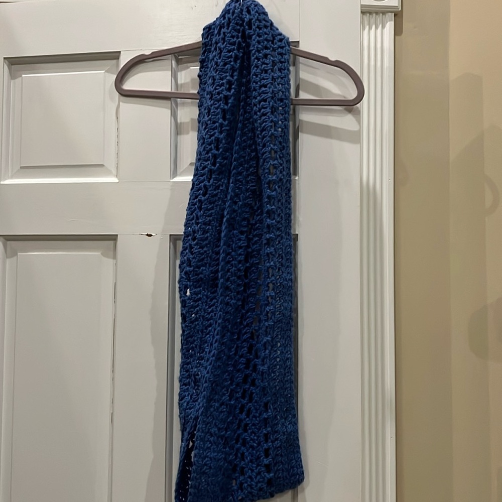 Knit infinity scarf